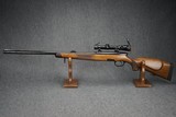 Preowned safe Queen, STEYR chambered in 375 H&H with Leupold 1.5 X 4 scope mounted.