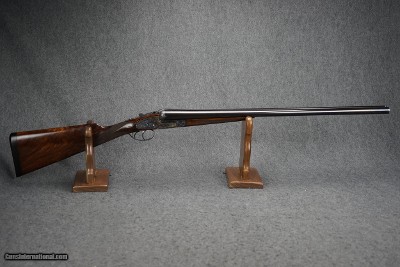 ARRIZABALAGA MATCHED PAIR OF 12 GAUGE SHOTGUNS WITH HAND DETACHABLE LOCKS BY J. ROBERTS AND SONS! HIGH CONDITION