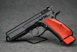 CZ USA 75 SP-01 Red Competition 9mm 4.6" Barrel - 1 of 2