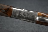 NEW _ NEVER FIRED LUCIANO BOSIS WILD DELUXE ENGRAVED BY PARRAVICINI IN 12 GA. WITH 2 SETS OF BARRELS - CASED! - 15 of 15