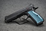 CZ USA Shadow 2 Black & Blue 9mm 4.89" Barrel - 1 of 2