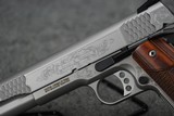 Smith & Wesson 1911 E Series Engraved w/ Presentation Case 45ACP 5" Barrel - 3 of 7