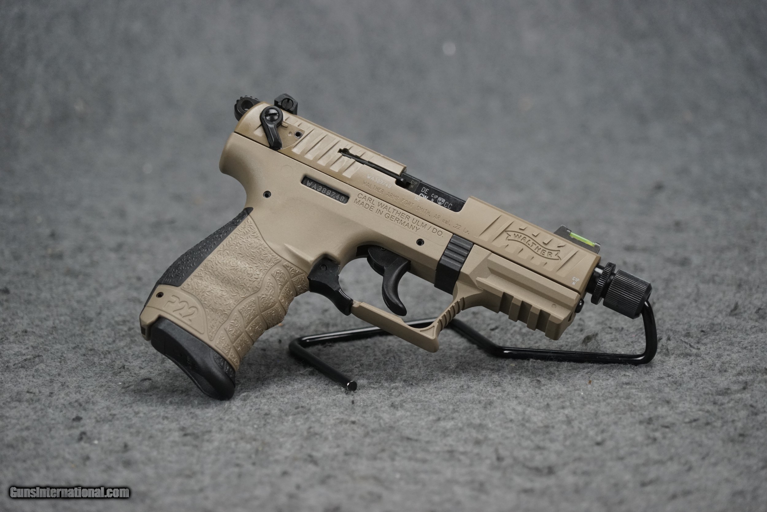 Walther P22 Q Tactical 22LR 3.42