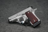 Kimber Micro 9 Stainless Steel w/ Rosewood CT Grips 9mm 3" Barrel - 1 of 2