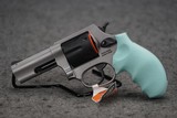 Taurus 856 38 Special 3" Barrel Cyan Blue Grip - 1 of 2