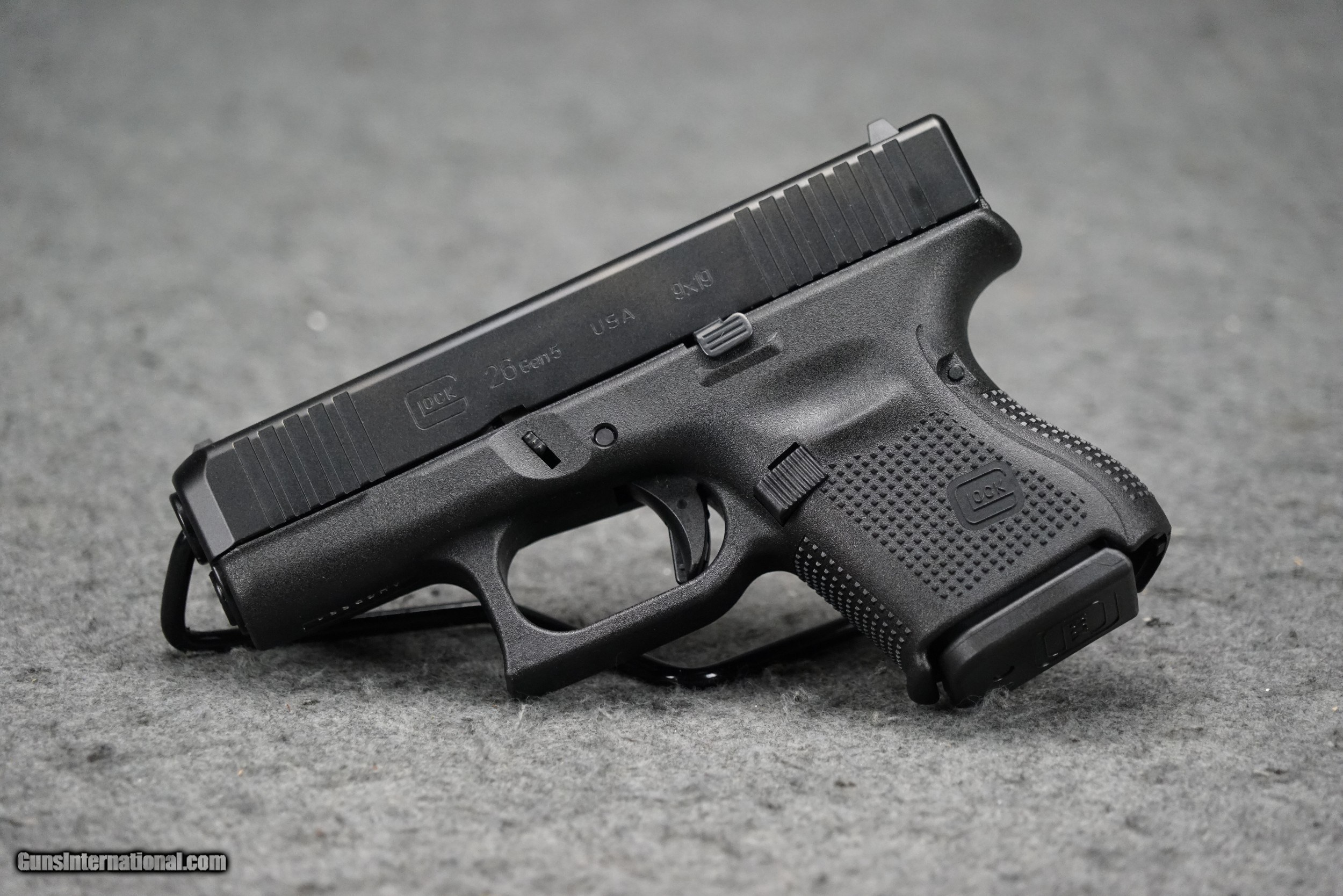 Glock 26 Gen 5 Semi-Automatic Pistol 9mm Luger 3.43 Barrel 10-Round