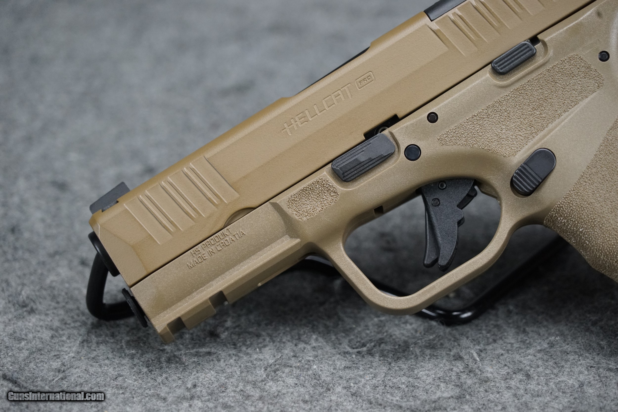 Springfield Armory Hellcat Pro Osp 9mm 37 Barrel In Desert Fde