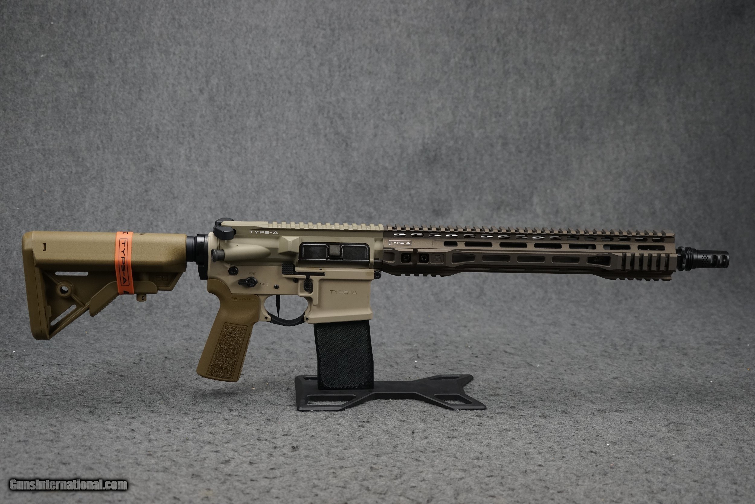 BG Defense TypeA Contractor 5.56 NATO 13.7" Barrel MultiTone FDE