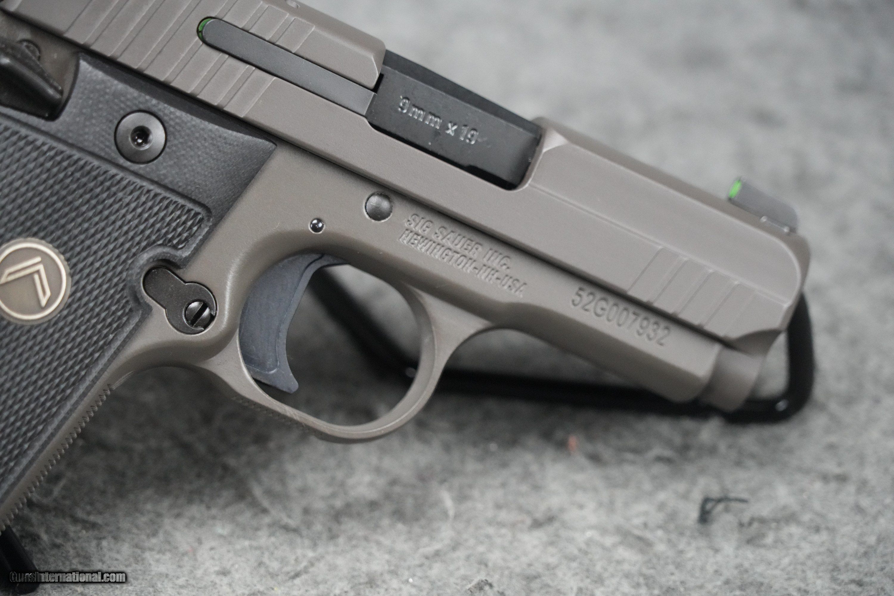 Sig Sauer P938 Micro Compact Legion 9mm 3 Barrel 6957