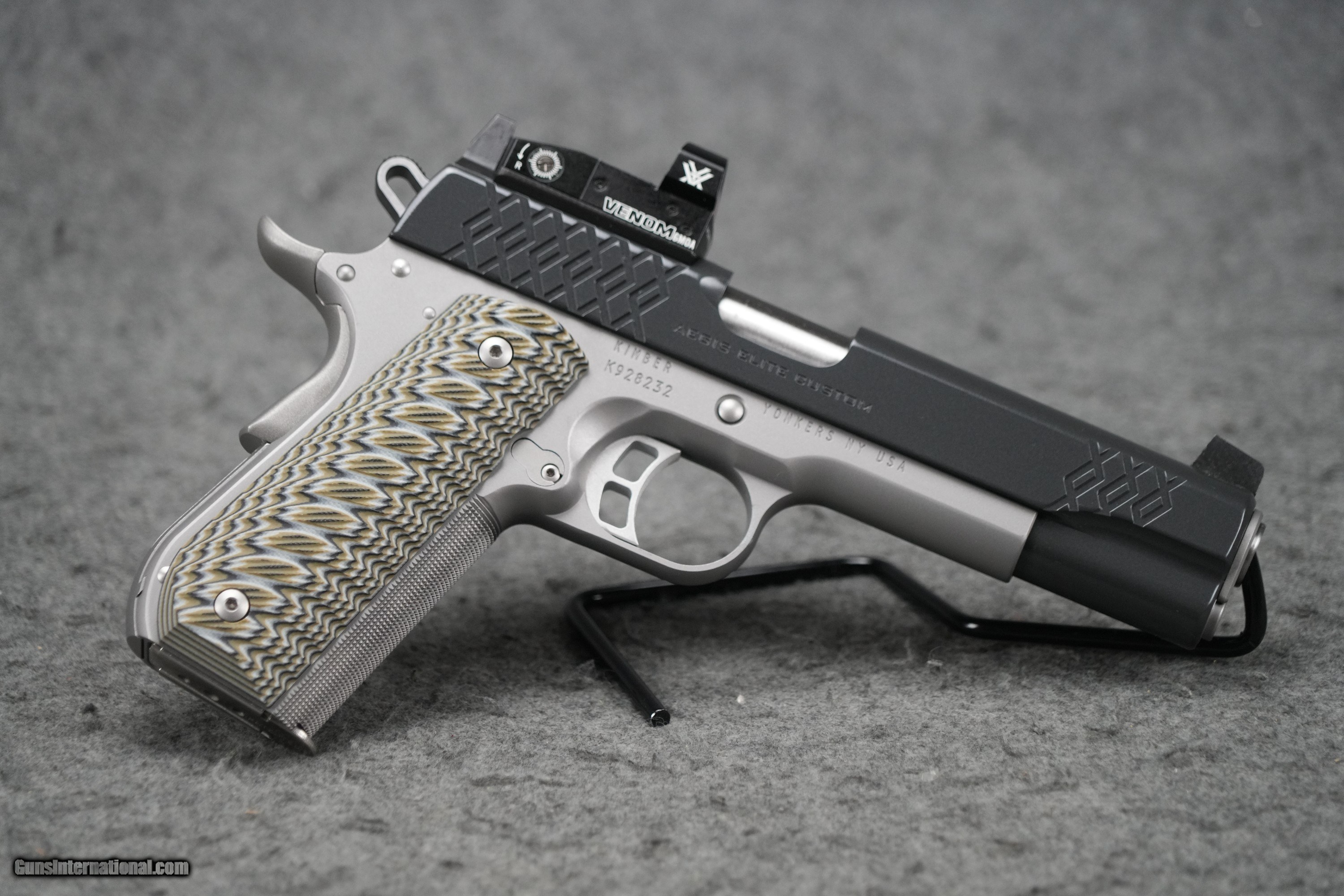 Kimber Aegis Elite Custom 45 Acp 5 Barrel W Vortex Viper Venom Optic For Sale 1818