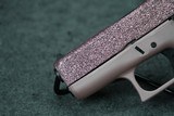 Glock 43X GlitterGunz Rose Gold Glitter 9mm 3.43