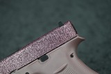 Glock 43X GlitterGunz Rose Gold Glitter 9mm 3.43