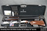 Browning Citori CXS White Combo 20/28 Gauge 30