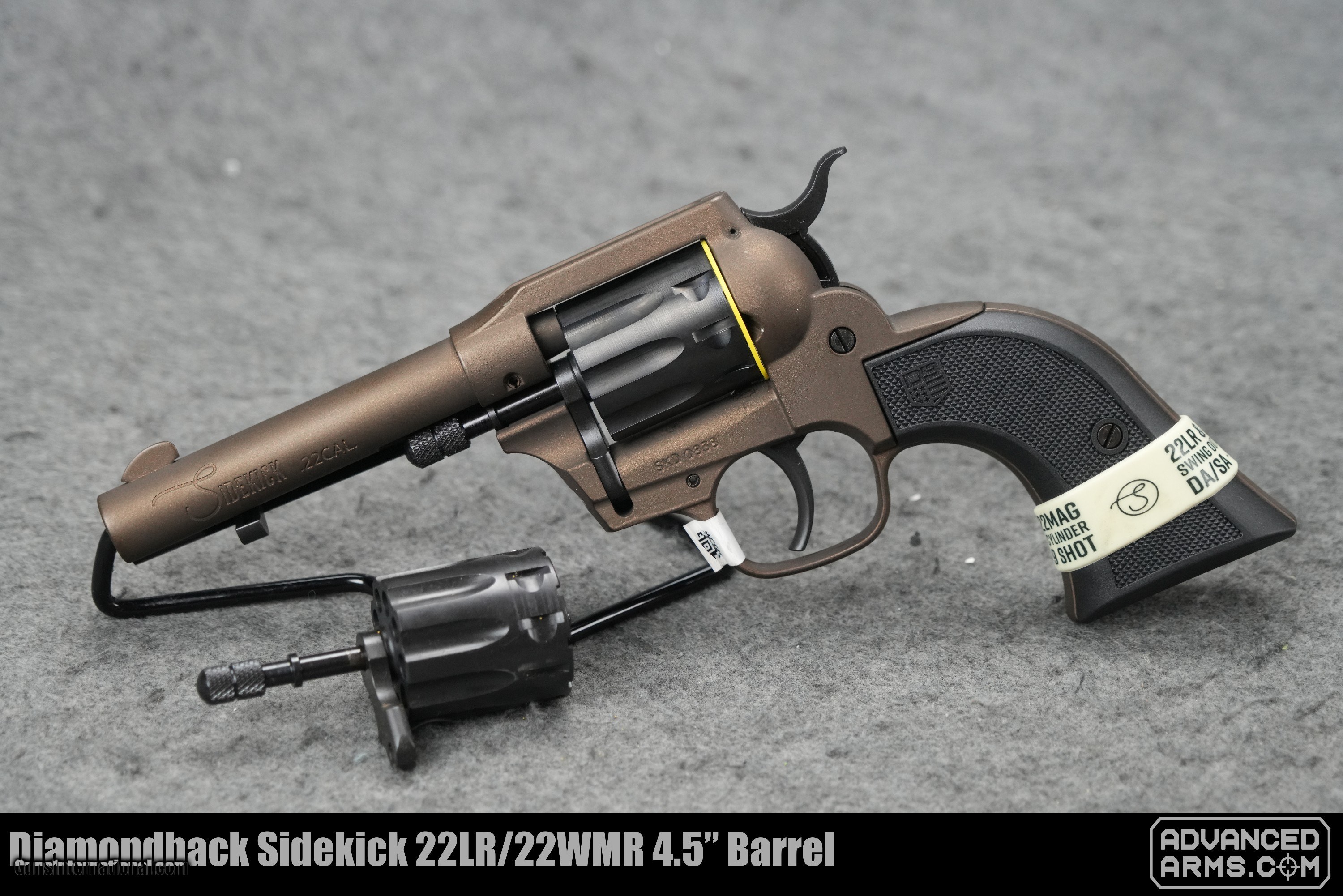 Diamondback Firearms Sidekick Lr Wmr Barrel Midnight Bronze