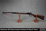 Winchester 1892 Deluxe Octagon Takedown 357 Mag 24
