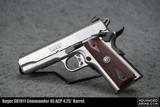 Ruger SR1911 Commander 45 ACP 4.25