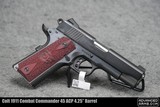 Colt 1911 Combat Commander 45 ACP 4.25