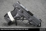 Ruger American Compact Pistol 9mm 3.55