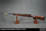 Browning X-Bolt Medallion 270 Win 22