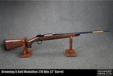Browning X-Bolt Medallion 270 Win 22