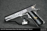 Colt 1911 Government Day of the Dead 38 Super 5” Barrel TALO Edition - 1 of 15