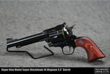Ruger New Model Super Blackhawk 44 Magnum 5.5” Barrel - 1 of 15