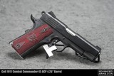 Colt 1911 Combat Commander 45 ACP 4.25
