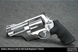 Smith & Wesson 500 in 500 S&W Magnum 4” Barrel - 1 of 19
