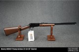 Henry H003T Pump Action 22 LR 20” Barrel - 1 of 14