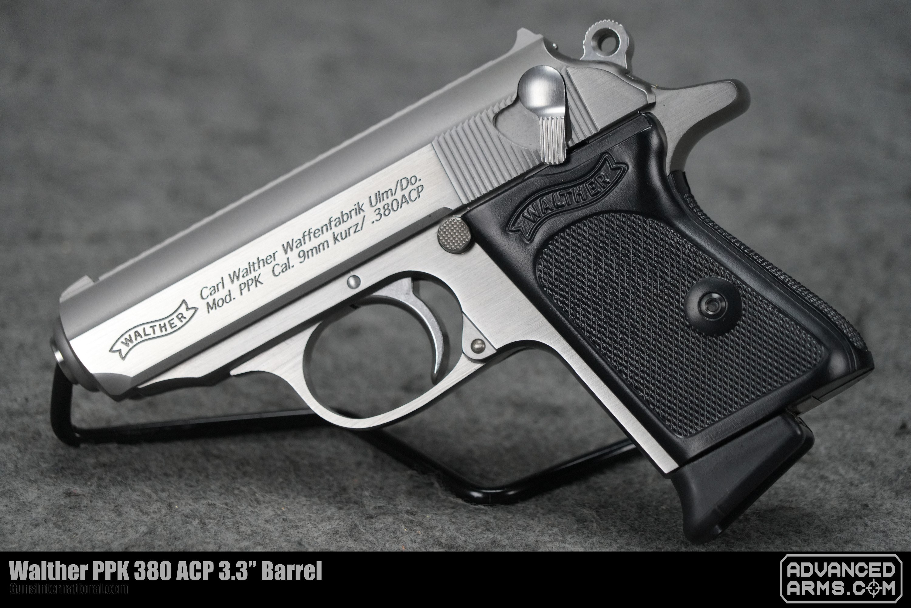 Walther PPK 380 ACP 3.3” Barrel