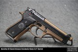 Beretta 92 Burnt Bronze Cerakote 9mm 4.9” Barrel - 2 of 2