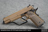 Springfield Armory 1911 TRP Coyote Brown 45 ACP 5” Barrel - 1 of 2