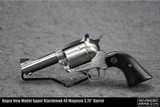 Ruger New Model Super Blackhawk 44 Magnum 3.75
Barrel