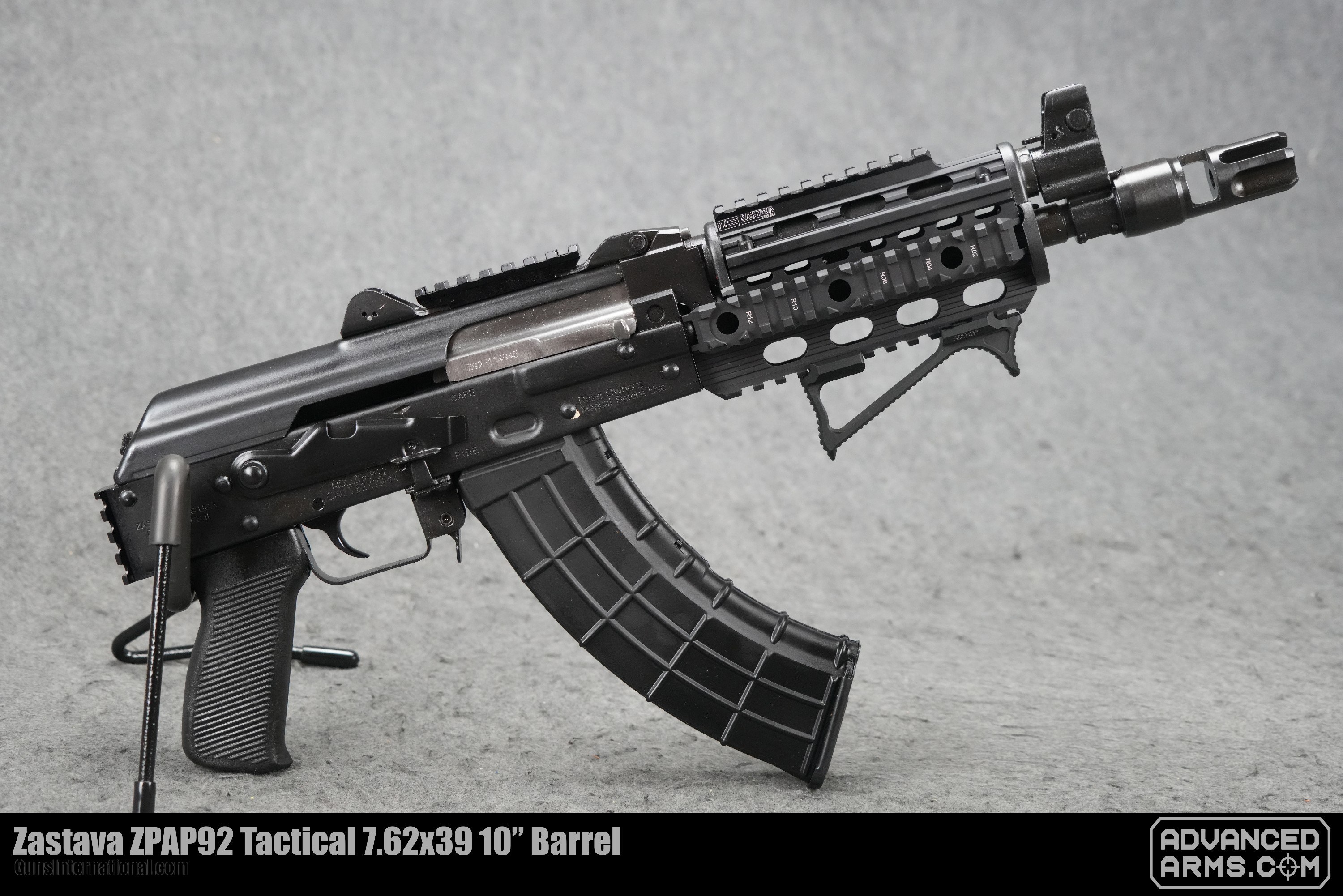 Zastava ZPAP92 Tactical 7.62x39 10” Barrel