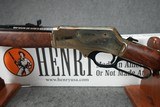 **BNIB** HENRY BRASS WILDLIFE 30-30 SIDE GATE 20