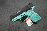 **BNIB** TAURUS G3C CYAN WITH BLACK SPLATTER 9MM 3.2'' - 4 of 7