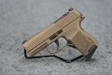 BNIB* SIG SAUER P365 BURNT BRONZE, 3.1