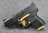 Canik Mete MC9 - 9mm - Gold Accents - 3