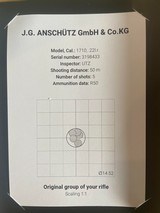 Anschutz 1710 HB .22 LR - Stainless - GRS Stock *Brand New* - 8 of 8