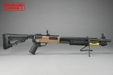 MOSSBERG 590R WITH FOLDING STOCK, 12 GAUGE, 18.5
