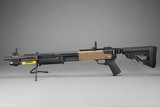 MOSSBERG 590R WITH FOLDING STOCK, 12 GAUGE, 18.5
