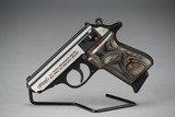 WALTHER PPK/S WITH GREY WOOD GRIPS, .380 ACP, 3.3