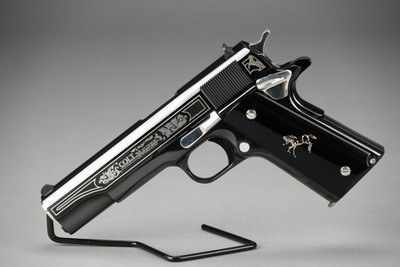 COLT 1911 OSCURO Y PLATA-TALO EXCLUSIVE, .38 SUPER, 5