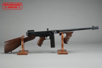 AUTO-ORDNANCE-THOMPSON, 1927A-1 DELUXE, .45ACP, 16.5