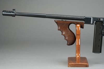 AUTO-ORDNANCE-THOMPSON, 1927A-1 DELUXE, .45ACP, 16.5
