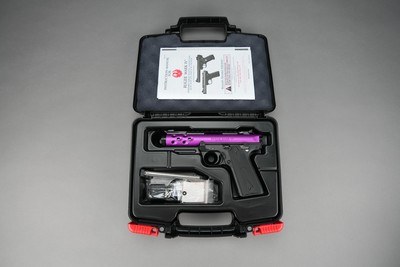 RUGER MARK IV 22/45 LITE PURPLE ANODIZED 22 LR *BNIB* - Image 3 of 3