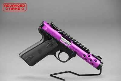 RUGER MARK IV 22/45 LITE PURPLE ANODIZED 22 LR *BNIB* - Image 1 of 3