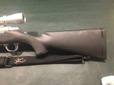 Browning A-Bolt Stainless steel stalker 270 Win. Cal. with Leupold 3x9x40 Gold Ring scope. - 9 of 12