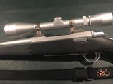 Browning A-Bolt Stainless steel stalker 270 Win. Cal. with Leupold 3x9x40 Gold Ring scope. - 10 of 12