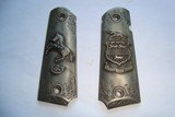 Sid Bell Pewter Colt 1911 grips - 1 of 2